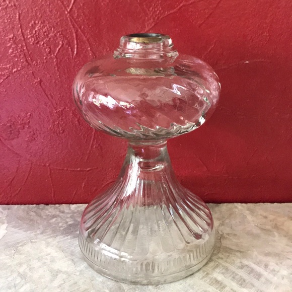 P&A Eagle Accents Vintage Glass Pa Eagle Oil Lamp Poshmark
